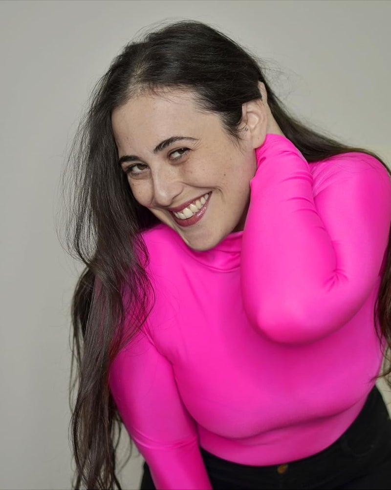 SPEERISE Long Sleeve Adult Ballet Dance Leotards for Women, M, Hot Pink - Image 3